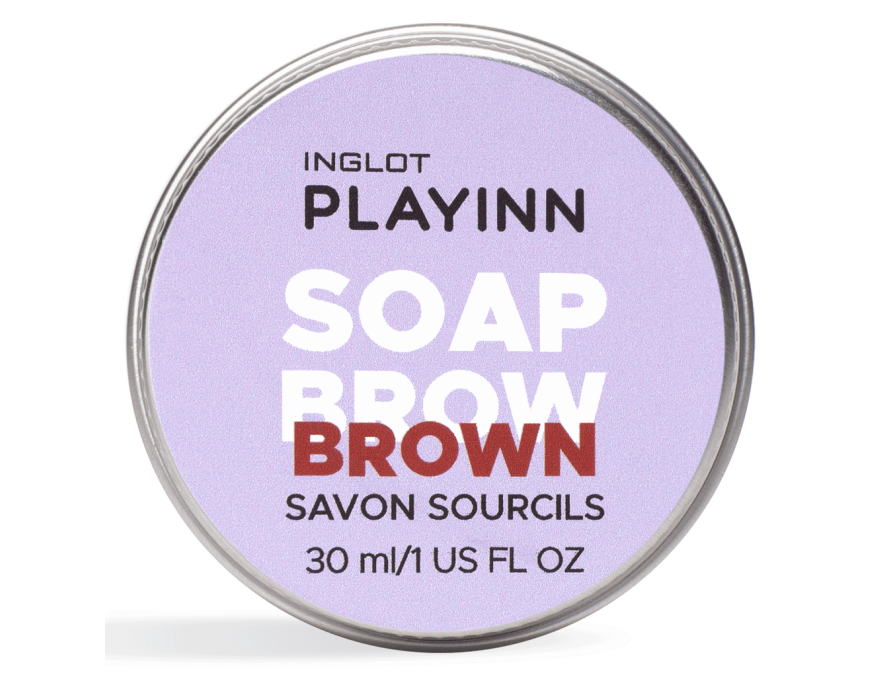 INGLOT PLAYINN Soap Brow Brown